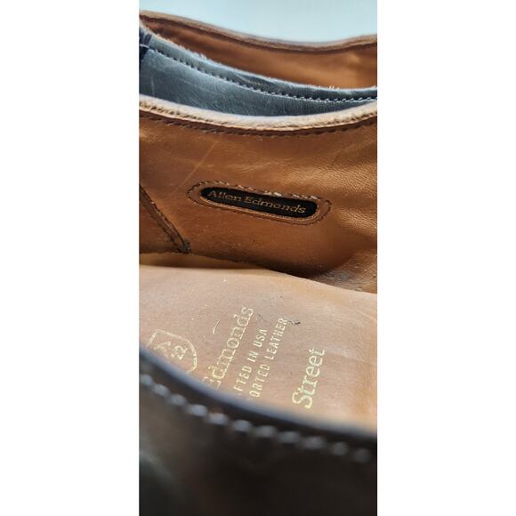 Allen Edmonds Oak Street 4302 Cap‎ Toe Oxfords Made USA Dainite Sole Size 9.5 E main image 4